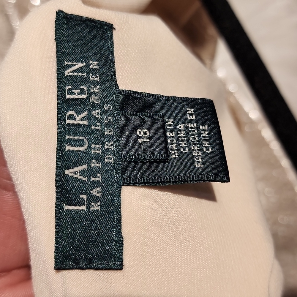 🎉HP🎉 Lauren by  Ralph Lauren  NWT Bodycon Cowel neck  sz 18 - Picture 4 of 15